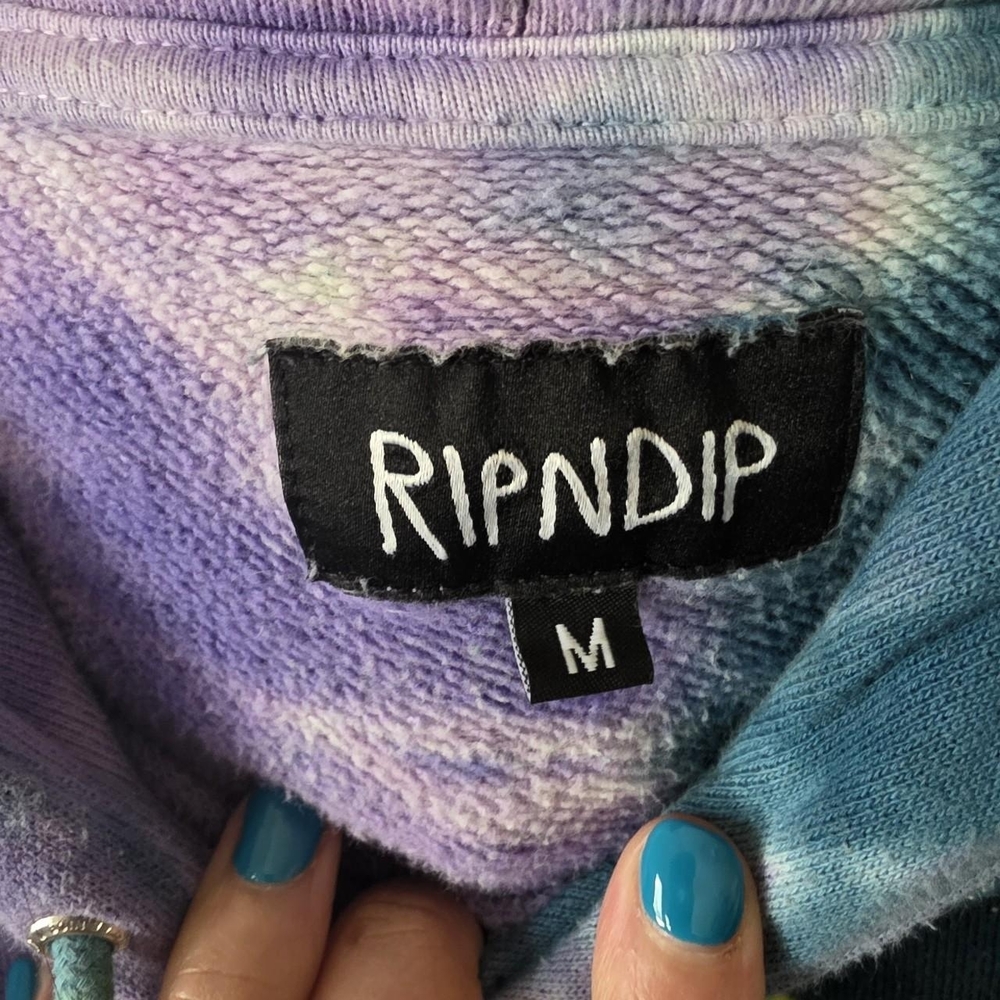 Ripndip Multicolor Unisex Tie-Dye Hoodie - Picture 2 of 3